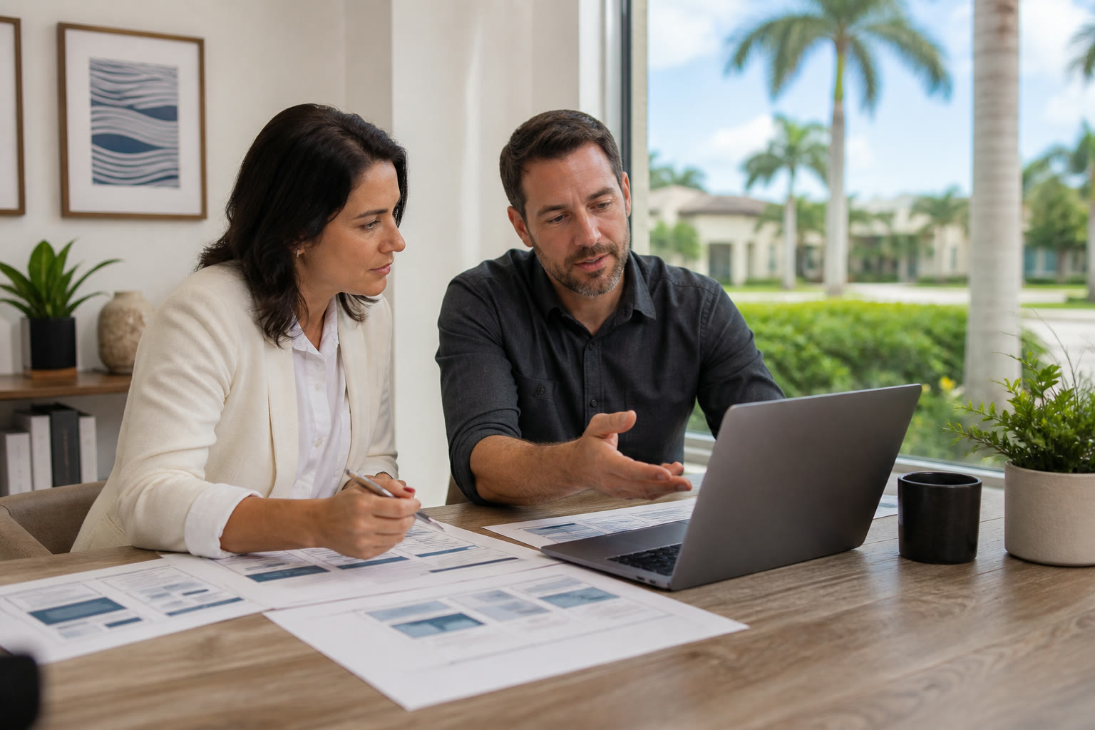 AI and WordPress website planning for Cooper City businesses