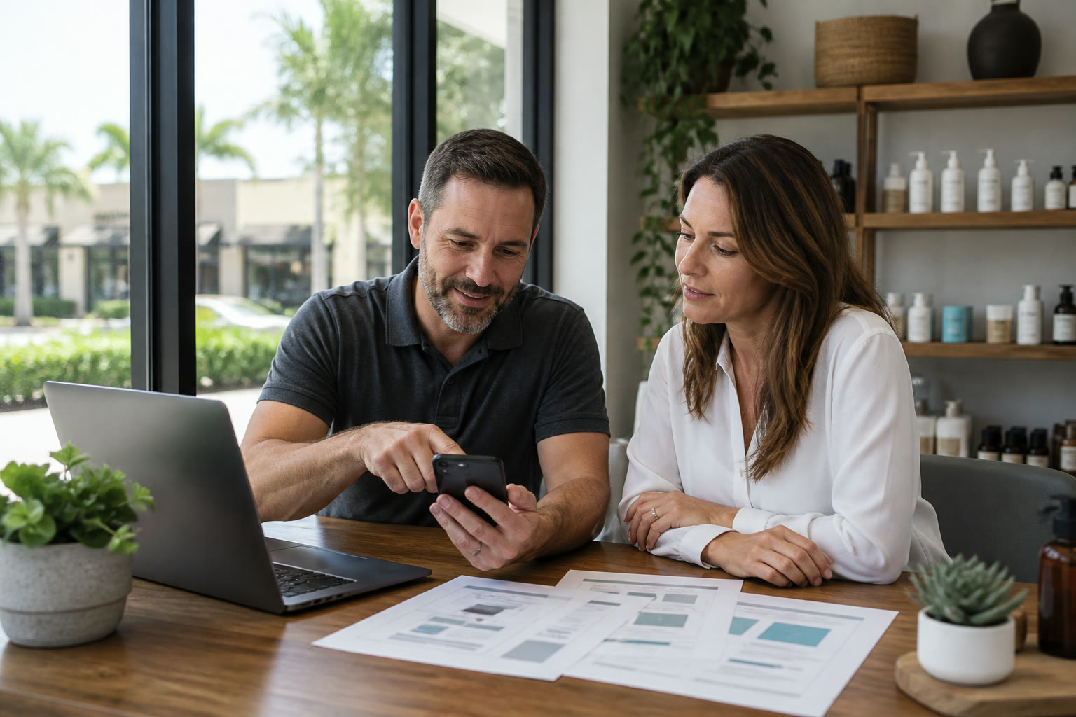 AI and WordPress website planning for Coral Springs businesses