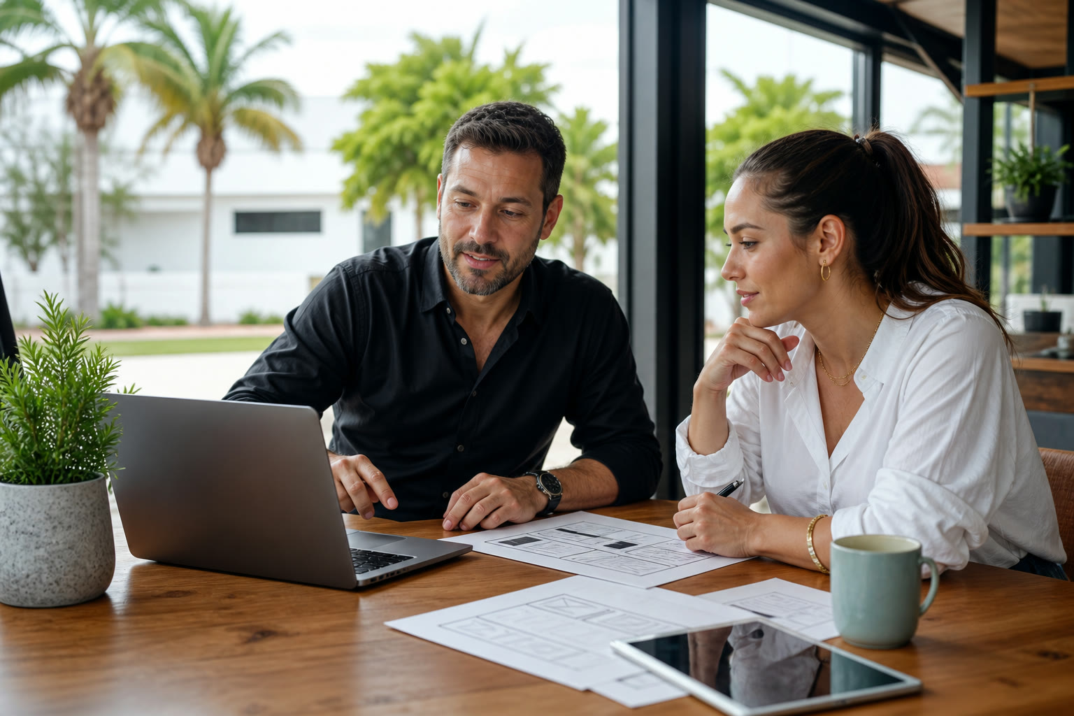 AI and WordPress website planning for Davie businesses