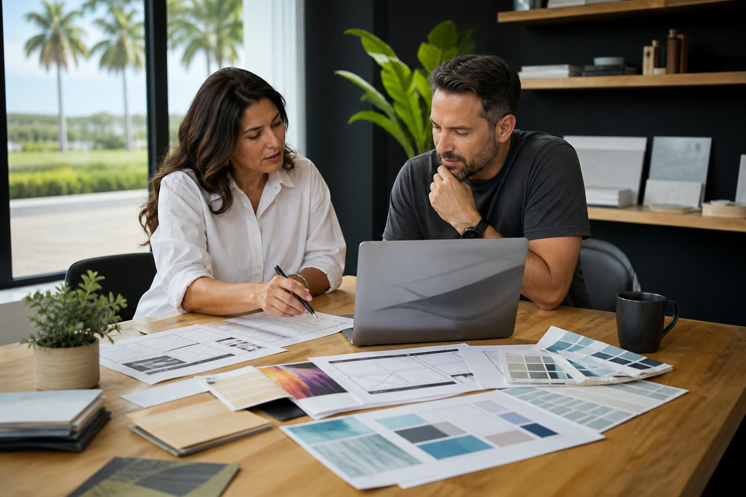 AI and WordPress website planning for Oakland Park businesses