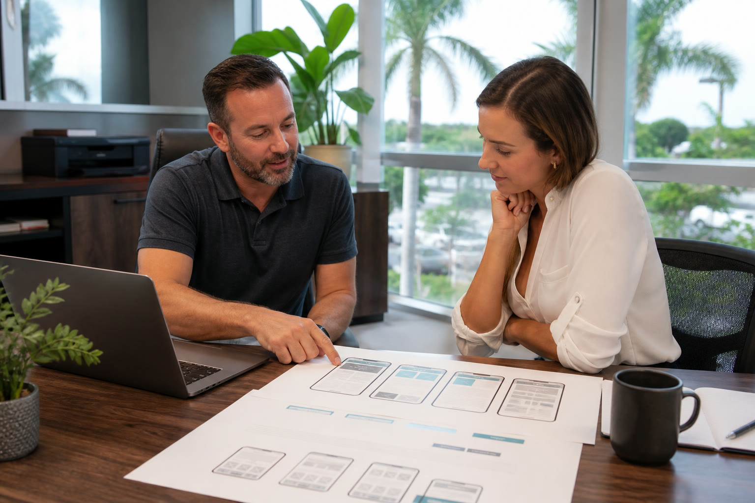 AI and WordPress website planning for Pembroke Pines businesses