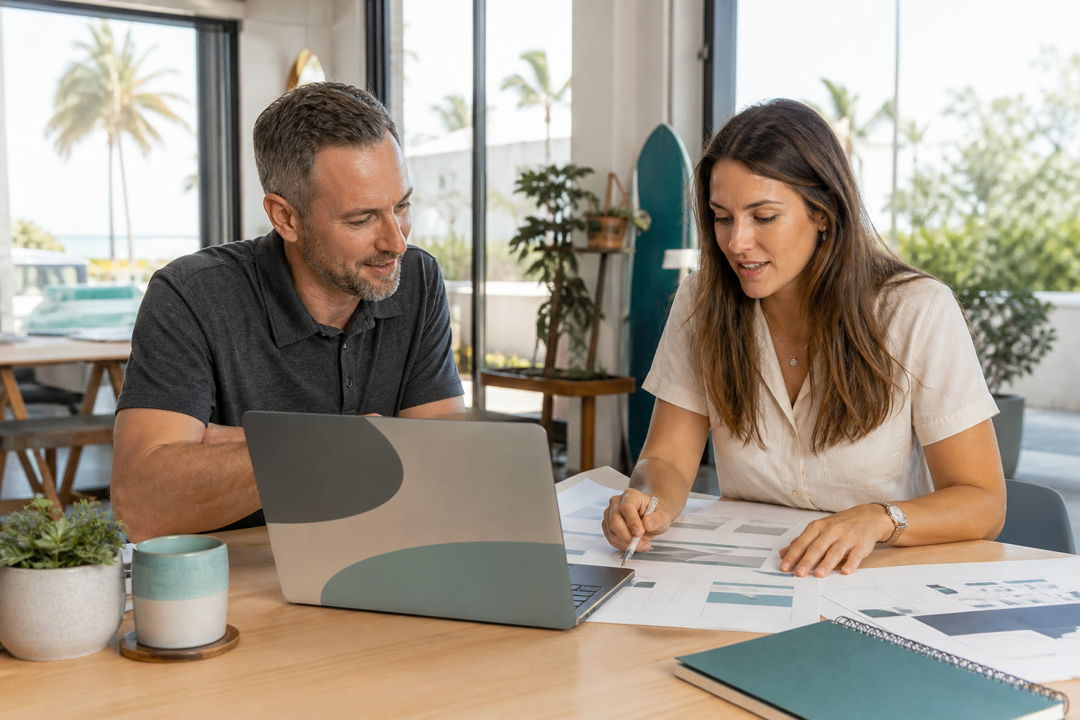 AI and WordPress website planning for Pompano Beach businesses