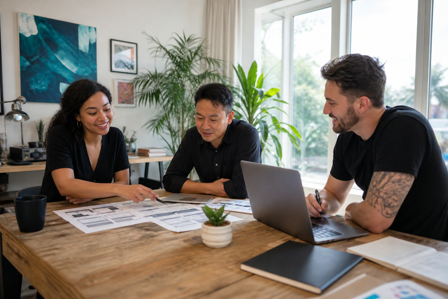 AI and WordPress website planning for Wilton Manors businesses