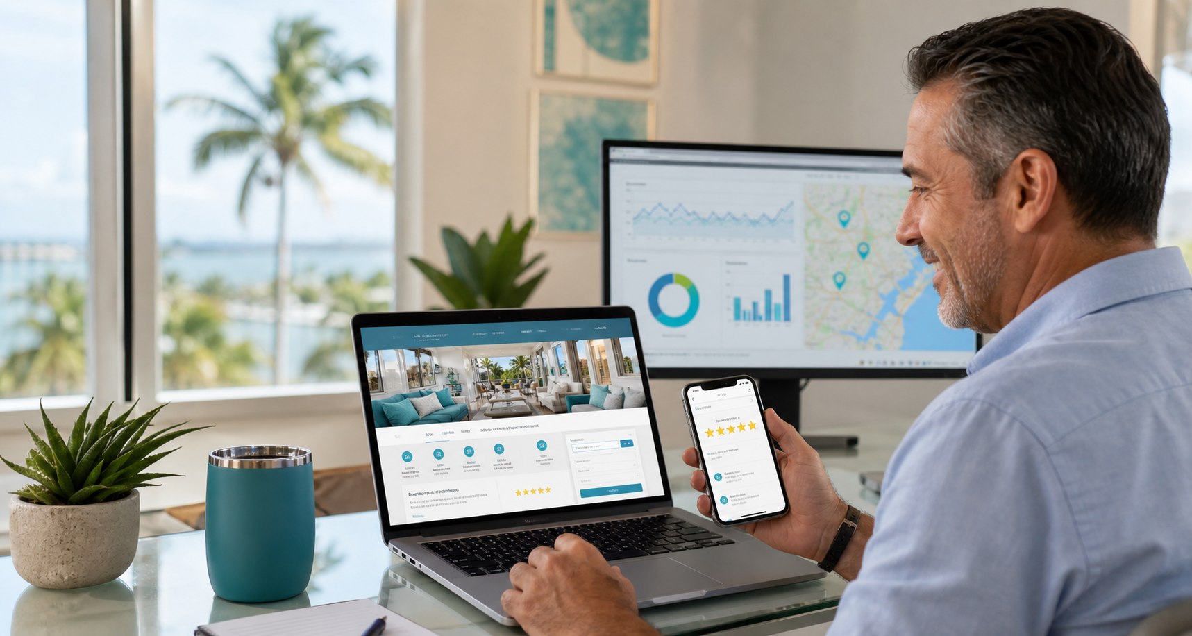How South Florida Small Businesses Can Turn Google Reviews Into Better Local SEO and More Leads hero image