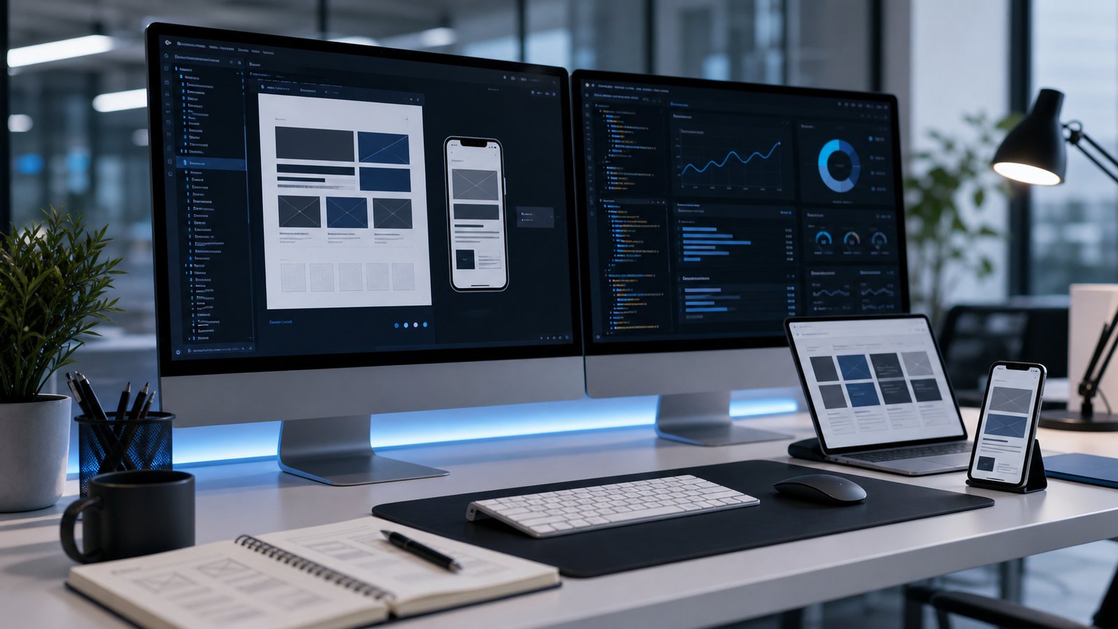 Web Design & Development service strategy image